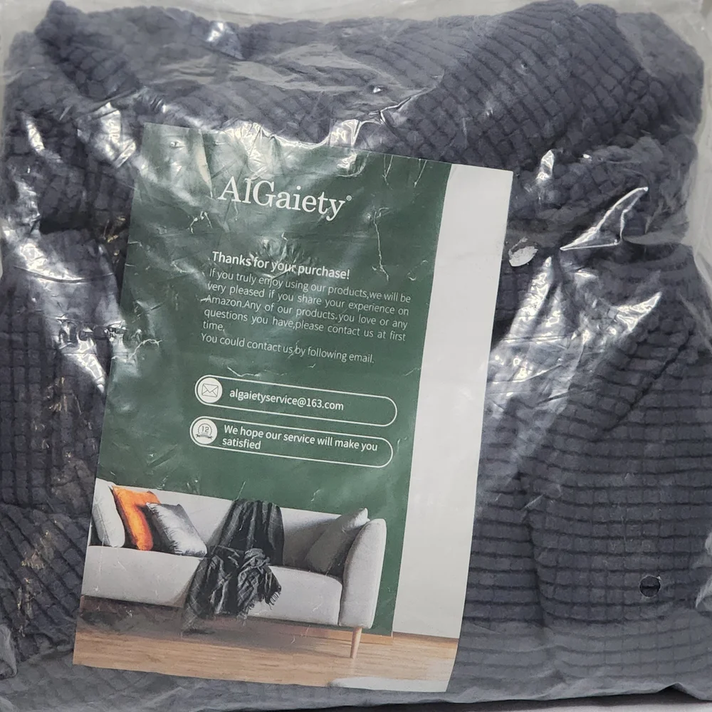 AIGaiety Dark Gray Seat Covers 6pc